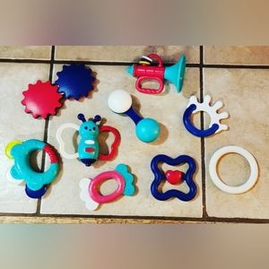 Lot of Baby Rattles